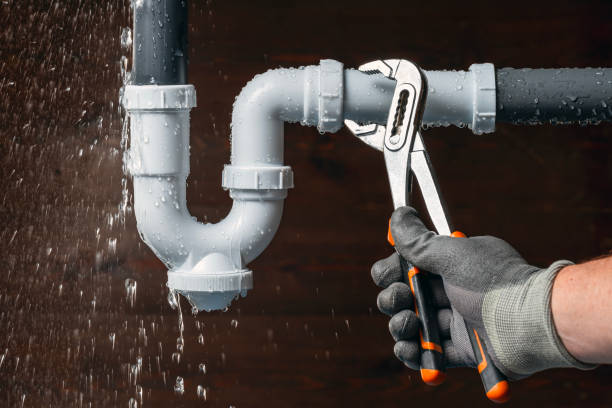 Professional Sewer Line Repair technician working in Rensselaer, NY